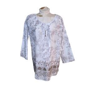 Princess Cruises Women's Size XL Sheer Lightweight‎ Shirt NWOT